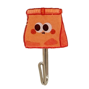 可爱创意挂钩免打孔强力承重厨房粘钩家用浴室卫生间粘贴无痕钩子