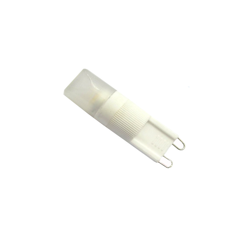 g9 LED扁脚灯泡水晶灯 光源1W 2瓦led灯珠磨砂罩调光款装饰不刺眼