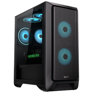 【国家补贴】华硕海景房电脑主机i5 14400F/14600KF/i9/RTX5060Ti/5070整机家用游戏diy组装电脑台式电脑