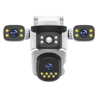 米管家三镜头超清摄像机旋转镜头