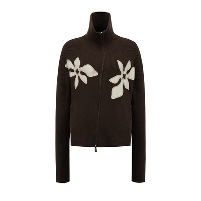 APRIORITY先验高领拉链毛衣外套