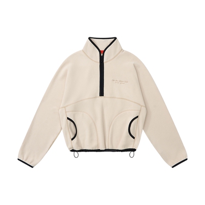 COMMXN·云感半拉链抓绒上衣