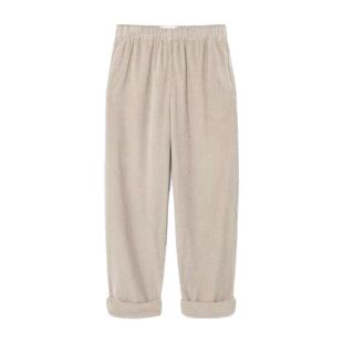 现货American Vintage童装25春夏女士棉长裤萝卜裤阔腿裤直筒