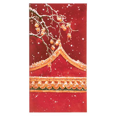 故宫淘宝故宫的雪红包