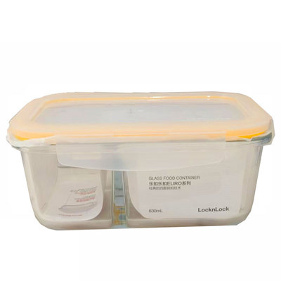 乐扣耐热玻璃饭盒便当保鲜盒