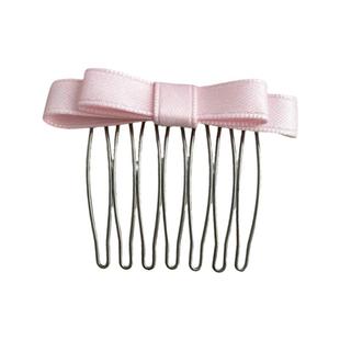 蝴蝶结发梳倒插梳发夹侧边梳刘海神器碎发梳2025新款发卡成人头饰