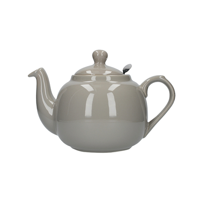 London Pottery田园英式1200ml伦敦灰滤网茶壶下午茶高级感泡茶壶