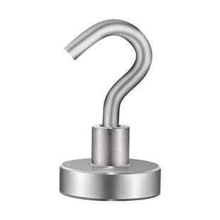 磁吸挂钩超强力磁铁吸铁石吸盘承重钩免打孔厨房门防盗门冰箱挂勾