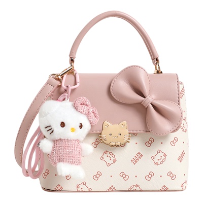 HeartKitty生日礼物送女生高级小方包轻奢可爱百搭手提单肩斜挎包