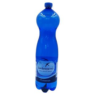 意大利进口圣碧涛天然矿泉水san benedetto充气蓝色饮用水1.5饮料