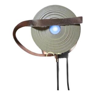 仿羊皮纸pvc灯罩配件包边金色自粘布条带胶DIY吊落地台灯