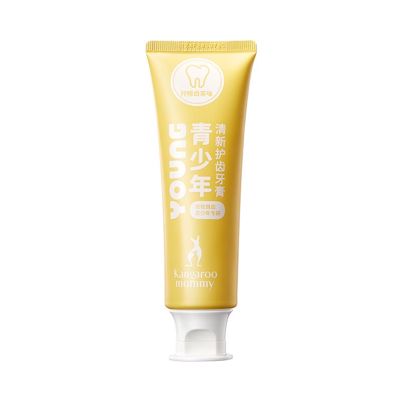 袋鼠妈妈儿童青少年专用含氟牙膏