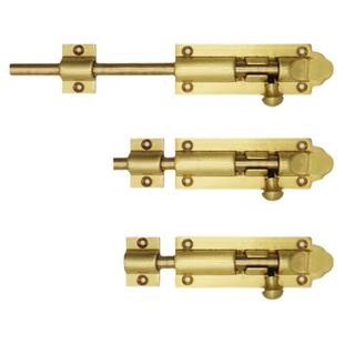 中式仿古黄铜插销门栓老式木门复古明装插销门窗户全铜加厚插销锁