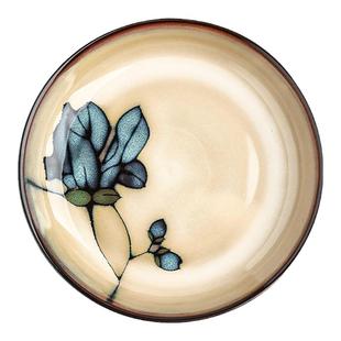 舍里日式木兰餐具套装乔迁创意复古碗盘碗碟套装家用盘子碗筷组合