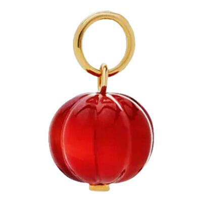 Monica Vinader莫妮卡吊坠本命年红运小灯笼项链单坠如意礼物