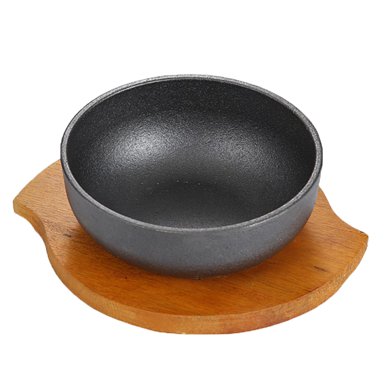 铸铁碗石锅拌饭专用锅铸铁锅韩式拌饭铁饭碗韩国大酱汤煲仔饭铁碗