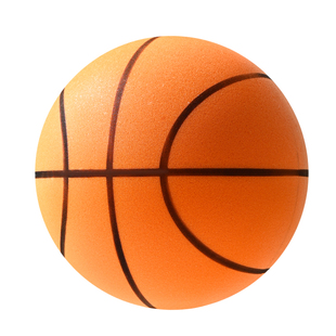 乐动力静音篮球专业室内无声不掉渣训练儿童专用拍拍小皮球7号5