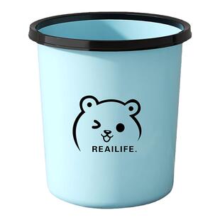 垃圾桶家用无盖大号客厅卧室卫生间厨房卡通简约办公室餐宾馆纸篓