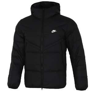 Nike耐克羽绒服男官方旗舰冬季新款男士运动棉服短款连帽保暖外套