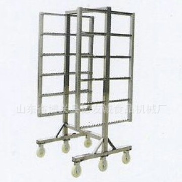 厂家销售不锈钢烟熏炉用烟熏车不锈钢速冻架车冷库解冻架子速冻车
