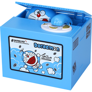 哆啦硬币存钱罐创意儿童a梦偷钱猫储蓄箱偷钱六一节61小礼物可爱