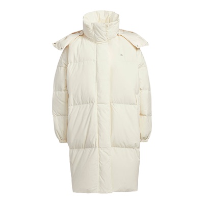 Adidas/阿迪达斯正品三叶草运动女子保暖中长款羽绒服HS9529