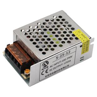 12V2A开关电源 12v25WLED灯条发光字电源适配器监控集中供电电源