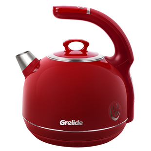 格来德纯钛红色烧水壶保温一体家用自动恒温电热水壶智能电水壶