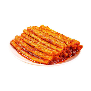 双仔牛筋传说辣条牛板筋麻辣红烧小零食儿时素烤 干烧豆筋小包装
