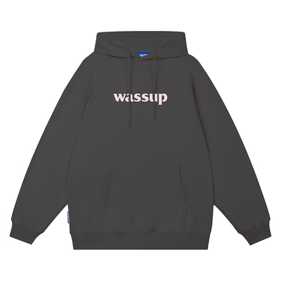 基础logo卫衣男女情侣装帽衫