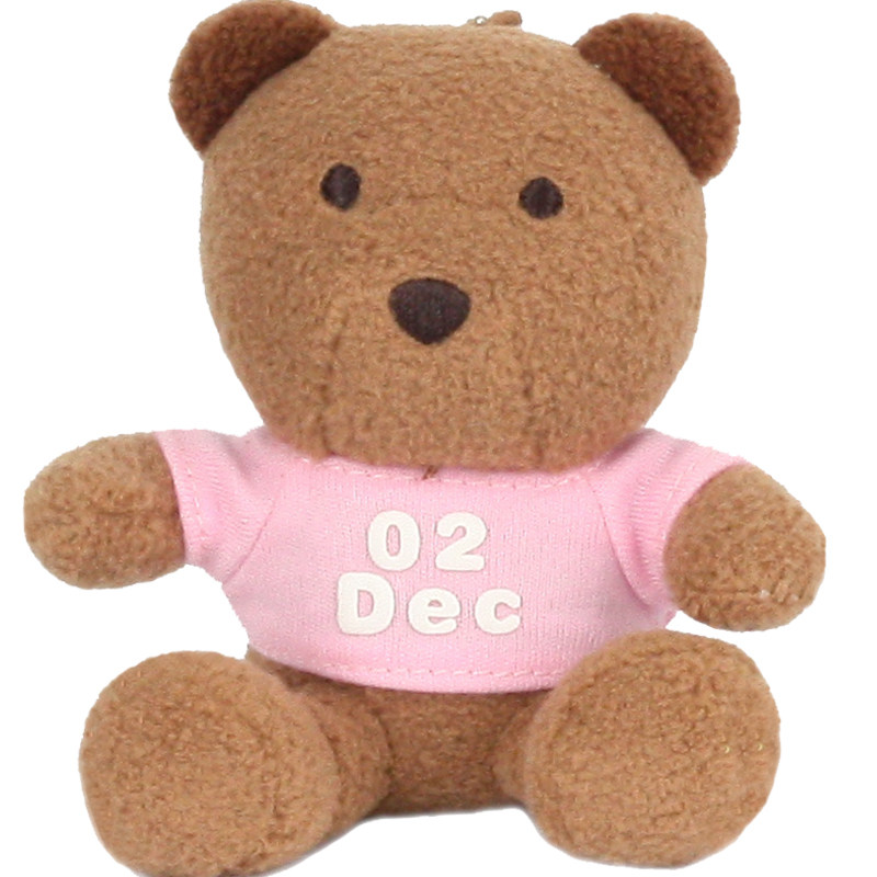 香港原创BearOfColor百家姓玩偶生日熊挂件男女朋友生日同学礼物