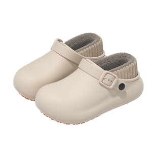 医护专用棉拖鞋男士冬季新款家居室内防滑保暖包跟可外穿棉鞋女士