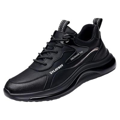 花花公子男鞋真皮运动休闲皮鞋男