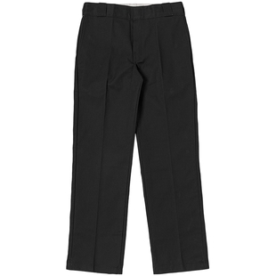 Dickies经典装裤美版直筒休闲裤宽松长裤秋冬男女工装裤沥青黑874