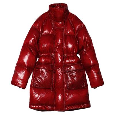 北欧小众巨保暖双倍充绒羽绒服