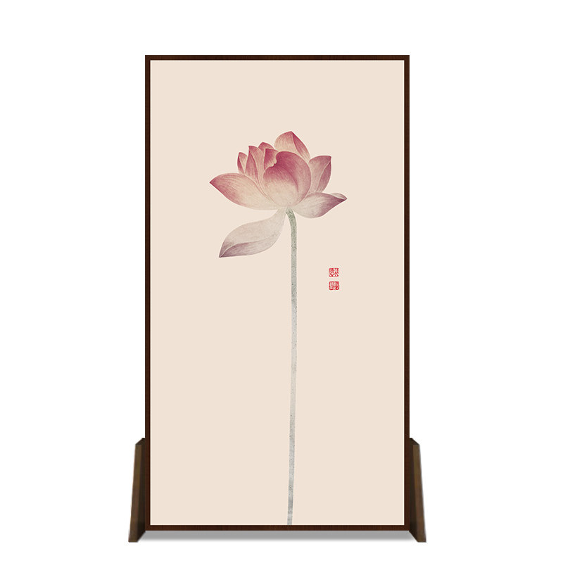 可定制实木中式屏风禅意座屏隔断