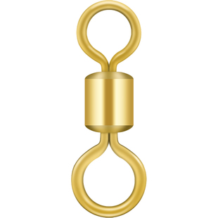 叮当鱼钓鱼8字环八子环镀金子母环开口连接器大物八字环线组配件