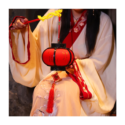 新年福字灯笼装饰挂饰手工diy