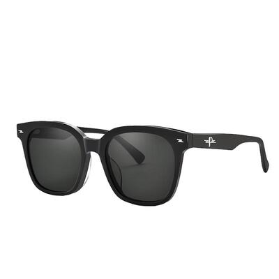 帕莎防紫外线方形时尚中性太阳镜