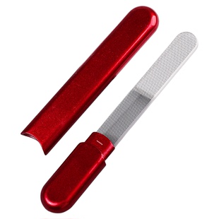 纳米指甲锉美甲抛光修搓棒神器磨甲砂条IM打磨条修甲工具玻璃锉刀