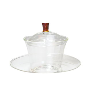 创意透明玻璃燕窝盅甜品鱼翅碗银耳莲子羹带盖套装鸡蛋盅点心粥碗