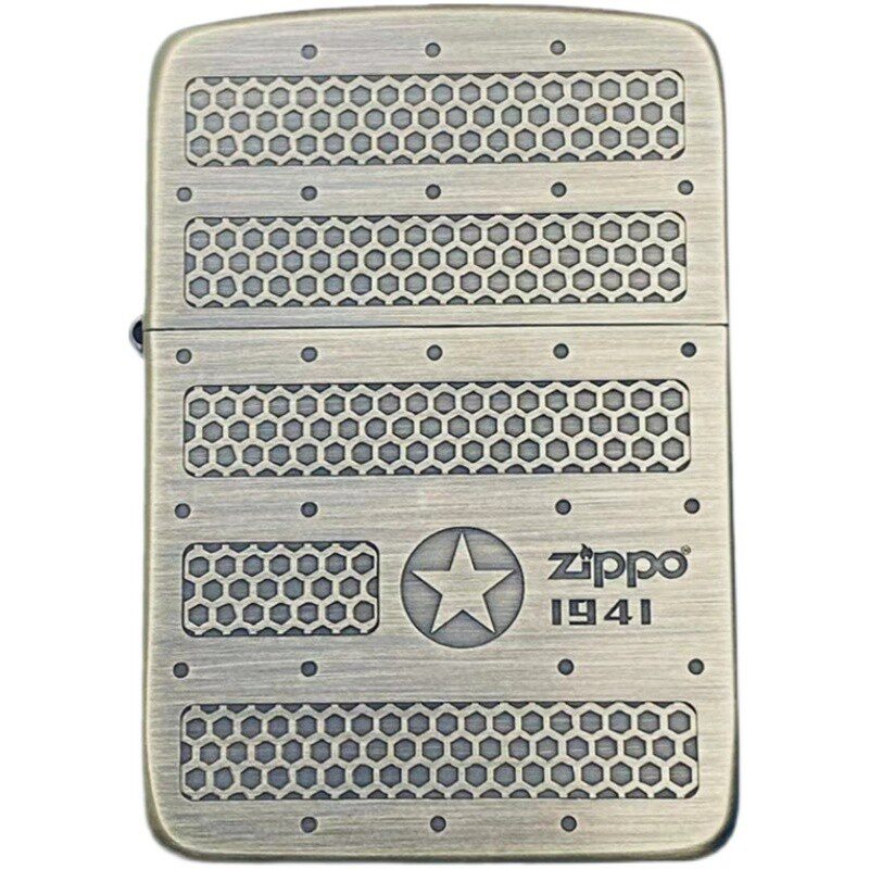 ZIPPO纯铜1941空军做旧礼品男士