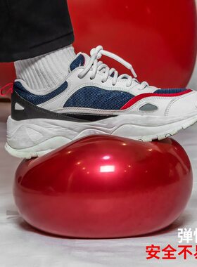 双层宝石红石榴红色小号特大号5寸10寸12寸18寸36寸套球圆形气球