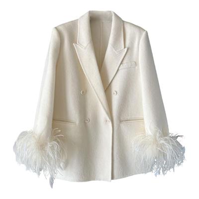 法式高级感西装外套2024秋季