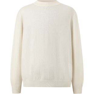 CHINISM丨绵羊毛混纺合体半高领毛衣男冬季针织衫/CXHB36L0066