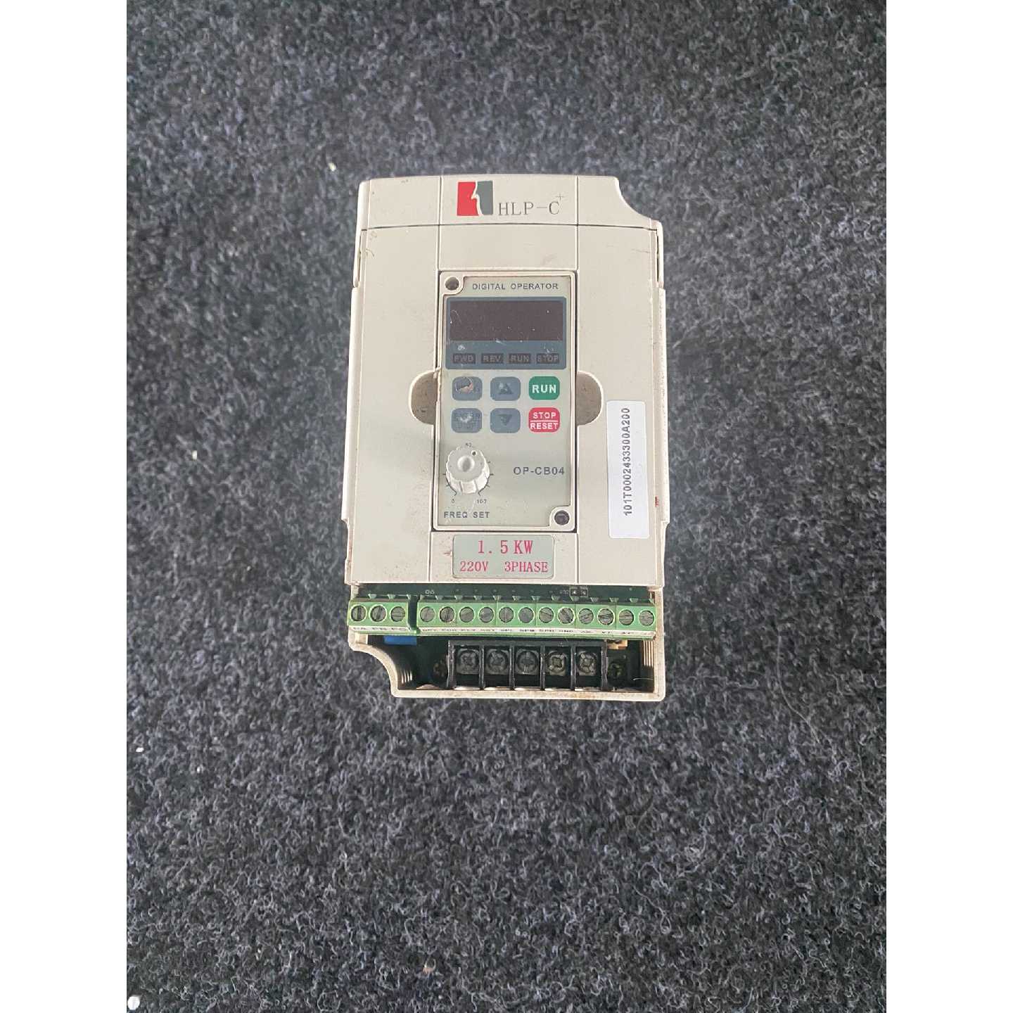 议价海利普变频器HLPC01D523BHLPC1.5KW可维修