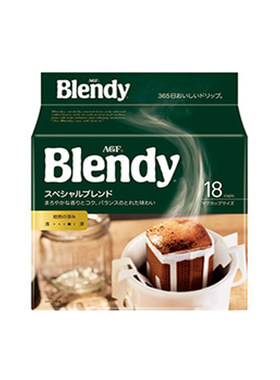 日本agfblendy挂耳咖啡手冲组合