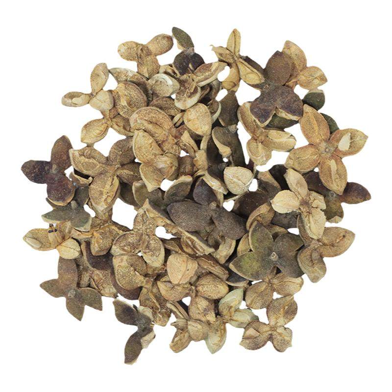 山茶油果壳干花烧火烟熏熏肉烤鱼