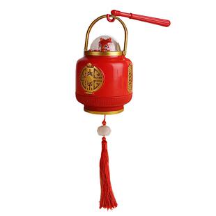 2026新款手提灯笼泡泡机儿童网红全自电动马年新年烟花吹泡泡玩具