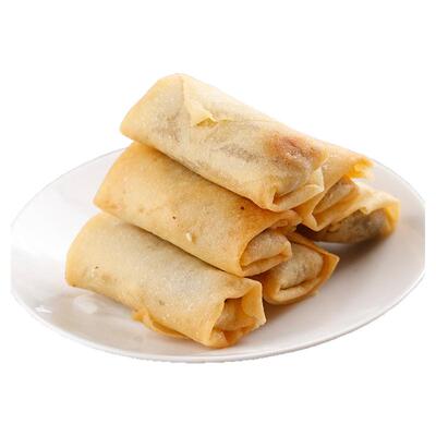 三全全素馅春卷216g*5包豆沙春卷